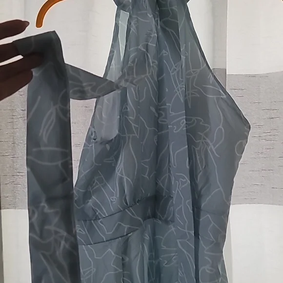 Powder Blue Romper - Picture 2 of 4